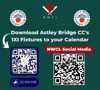 Scan the left QR to download our First team fixtures