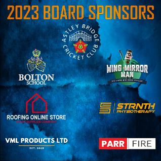 A poster showing our thanks to our 2023 Board sponsors with logos